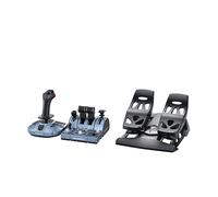 PACCHETTO SIMULATORE DI VOLO THRUSTMASTER TCA Captain Pack Airbus Edition, Pedale (it_IT), PC, Blu, Compatibile con: PC