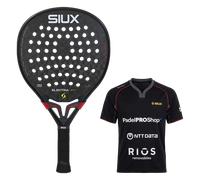Pacchetto Siux Electra Stupa- Racchetta da padel ST5 Pro Shadow Red 2026 + Maglietta Nero One Size