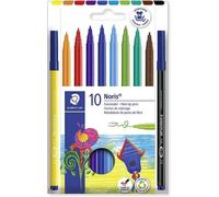 Pacchetto Stadtler 326 da 10 pennarelli punta fibra - Linea 1,0 mm Resistente alla pressione - Inchiostro a base acqua anti-ess NEW