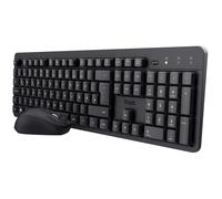 Pacchetto tastiera e mouse wireless e silenzioso Trust TKM-360 - 1600 dpi - 13 t