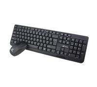 Pacchetto tastiera + mouse Cromad Wireless 1200 dpi 3 pulsanti - Layout spagnolo