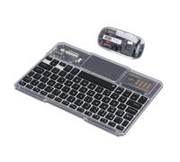 Pacchetto Tastiera Mouse Wireless Indicatore di Batteria Alta Combinazione Tastiera Mouse con Cavo di Ricarica per PC