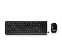 Pacchetto tastiera QWERTY francese mouse e ricevitore USB Nano