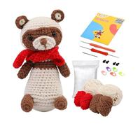 Pacchetto tessitura furetto - Confezione di filo colorato, kit di artigianato con animali, progetto artistico portatile, set di giocattoli fatti a mano | Pacchetto di tessitura di furetti Filo