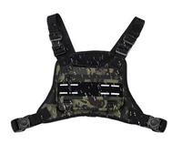 Pacchetto toracico da corsa, borsa per il torace sportivo per uomini - Controllo anteriore della custodia del torace - Pacchetto di corsa multifunzionale, accessori sportivi per esterni regolabili per