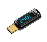 Pacchetto veloce 240W del tester di USB C di ricarica 2 con il display digitale per lo stato di potere