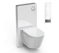 Pacchetto WC 8: sistema completo WC con bidet integrato PRO+ 1102 & modulo sanitario 805 in bianco