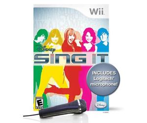 Pacchetto Wii Disney Sing It con microfono