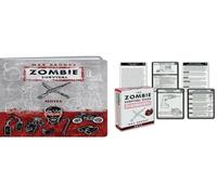 Pacchetto zombie regalo guida di sopravvivenza flashcard e mini diario diario...