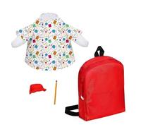 Pacchi di ornamenti riutilizzabili in tessuto con facile montaggio portatile per porta temi stagionali tessuto lavabile set di oche di vacanza