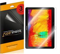 [pacchi] supershieldz- High Definition pellicola protettiva trasparente per Samsung Galaxy Note 10.1 2014 Edition tablet + Lifetime Replacements warranty [3-pack] - retail Packaging