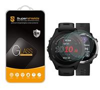 [pacchi] Supershieldz per Garmin Forerunner 645 Music proteggi schermo in vetro temperato, anti-graffio, senza bolle, garanzia di sostituzione a vita