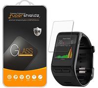 [pacchi] Supershieldz per Garmin Vivoactive HR proteggi schermo in vetro temperato, anti-graffio, anti-impronte, senza bolle, garanzia di sostituzione a vita
