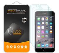 [pacchi] Supershieldz per iPhone 6s Plus/iPhone 6 Plus pellicola proteggi schermo in vetro temperato, anti-graffio, anti-impronte, senza bolle, garanzia di sostituzione a vita