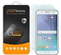 [pacchi] Supershieldz per Samsung Galaxy J7 (Boost mobile & Virgin mobile) J700P/J700 M pellicola proteggi schermo in vetro temperato, anti-graffio, anti-impronte, senza bolle, garanzia di sostituzione a vita
