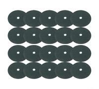 Pacciame per alberi in tessuto non tessuto per anelli per un controllo efficace e ritenzione dell'umidità del suolo intorno ad alberi e piante (25 cm)