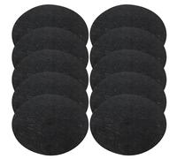 Pacciame Per Alberi - Riciclata Riutilizzabile Nera Naturale, Robusta Che Garantisce Un'infiltrazione Uniforme 'acqua Attorno Alle Radici | Accessorio Ideale Per Una Facile Manutenzione Degl