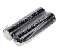 Pacco batteria 2x Ministilo (AAA) Panasonic eneloop Pro linguette a saldare a Z