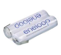 Pacco batteria 2x Ministilo (AAA) Panasonic eneloop Reihe F1x2 linguette a