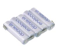 Pacco batteria 5x Stilo (AA) Panasonic BK3-MCCF linguette a saldare a Z NiMH 6