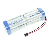 Pacco batteria 8x Stilo (AA) Panasonic eneloop Doppelwürfel F2x2x2 Graupner con