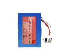 Pacco batteria al litio 10S2P 36V 20Ah 800W 20000mAh 42V, compatibile con veicoli Cooter, batteria portatile ultra sottile con BMS(Bullet-SM)