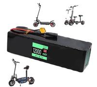 Pacco batteria al litio 13S4P 48V 8,8Ah 10,4Ah 12Ah Batteria ricaricabile con connessione XT60 + indicatore di capacità + caricabatterie for motore da 200W 400W 600W(12ah)
