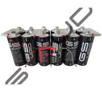 PACCO BATTERIA GS AUDIO 14X42cm - 12 CELLE LTO - 80A/90A 14V + BMS E BARRE