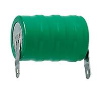 Pacco batteria Ni-Mh, 4,8V 250mAh, linguette a saldare