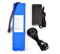 PACCO BATTERIA PILA 24V 10000mAh 10Ah RICARICABILE LITIO EBIKE 262x67x38mm F2B3