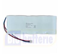 Pacco batteria pila litio HCB 14.4V 13 Ah + 3.6V 13Ah impianti ABB Domus Tech