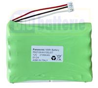 Pacco batteria Ricaricabile Ni-MH 12V 2100mAh per impianti Elmo PACK1-ELMO
