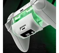Pacco Batteria Ricaricabile per Xboxeries X/S Controller di Gioco con Display Digitale a LED, Pacco Batteria di Ricarica Rapida di Tipo C (1PC)