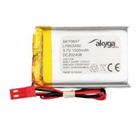 Pacco batteria x Batteria ricaricabile speciale Akyga LP803450 LiPo 3.7 V 1500