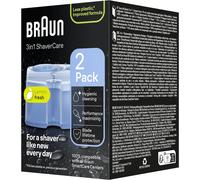 Braun Clean&Charge Cartucce Di Ricarica Per Rasoio Da Barba Elettrico, 2 Confezioni