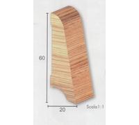 PACCO DA 24 MT di Zoccolino Battiscopa in legno/MDF Laccato BIANCO vari formati