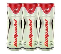 Pacco da 3 Bottiglie Di Palline Bullpadel Premium Pro Veloci E Resistenti