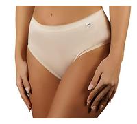 Pacco da 3 Mutande Mestruali Donna in Cotone Elasticizzato PT577 (3, Nudo)
