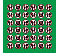 PACCO DA 6 KIT DA 6 ADESIVI ROTONDI - VIETATO CALPESTARE O SOSTARE - pittogramma