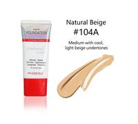 Pacco Doppio PHOERA Fondotinta Liquido Copertura Totale Vellutata Opaco