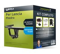 Pacco Gancio traino fisso per Lancia Phedra 02-05 e un e-kit uni a 13 poli kit