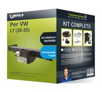 Pacco Gancio traino fisso per VW LT 1996 - 12.1999 e un e-kit uni a 7 poli NUOVO