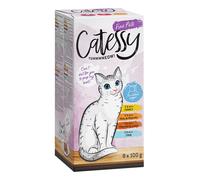 Pacco misto Catessy Vaschette 8 x 100 g Umido per gatto - Mix 1 Delicato Patè