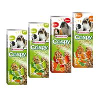 Pacco misto Versele-Laga Crispy Sticks Herbivores - 4 x 2 Stick (440 g)