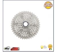 Pacco Pignoni Shimano 10 Velocita Deore 11-46 CS-M4100 Cassetta Bici Mtb