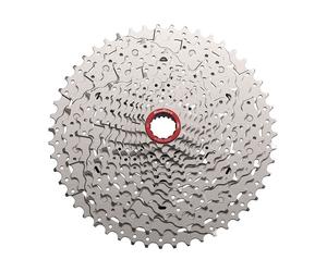 Pacco Pignoni Sunrace CSMZ930 Microspline 12 velocità 10-51 denti Argento/Rosso