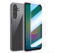 Pacco Protezione per Galaxy A27 Cover Silicone e Vetro Temperato Antiurto