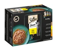 Pacco scorta: Sheba Variazioni Buste 144 x 85 g Alimento umido per gatti - Collezione in Salsa Variazioni di Pollame