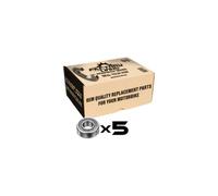PACCO SET DA 5 CUSCINETTI A SFERA 6200 2RS PER MOTO SCOOTER