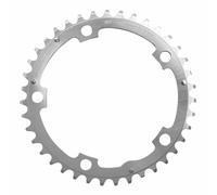 Pacco strada 5 bracci d.130 stronglight 39 denti triplo mezzo argento alluminio